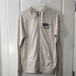 Seattle Seahawks Nike Lightweight Zip-Up Hoodie Women's Medium
